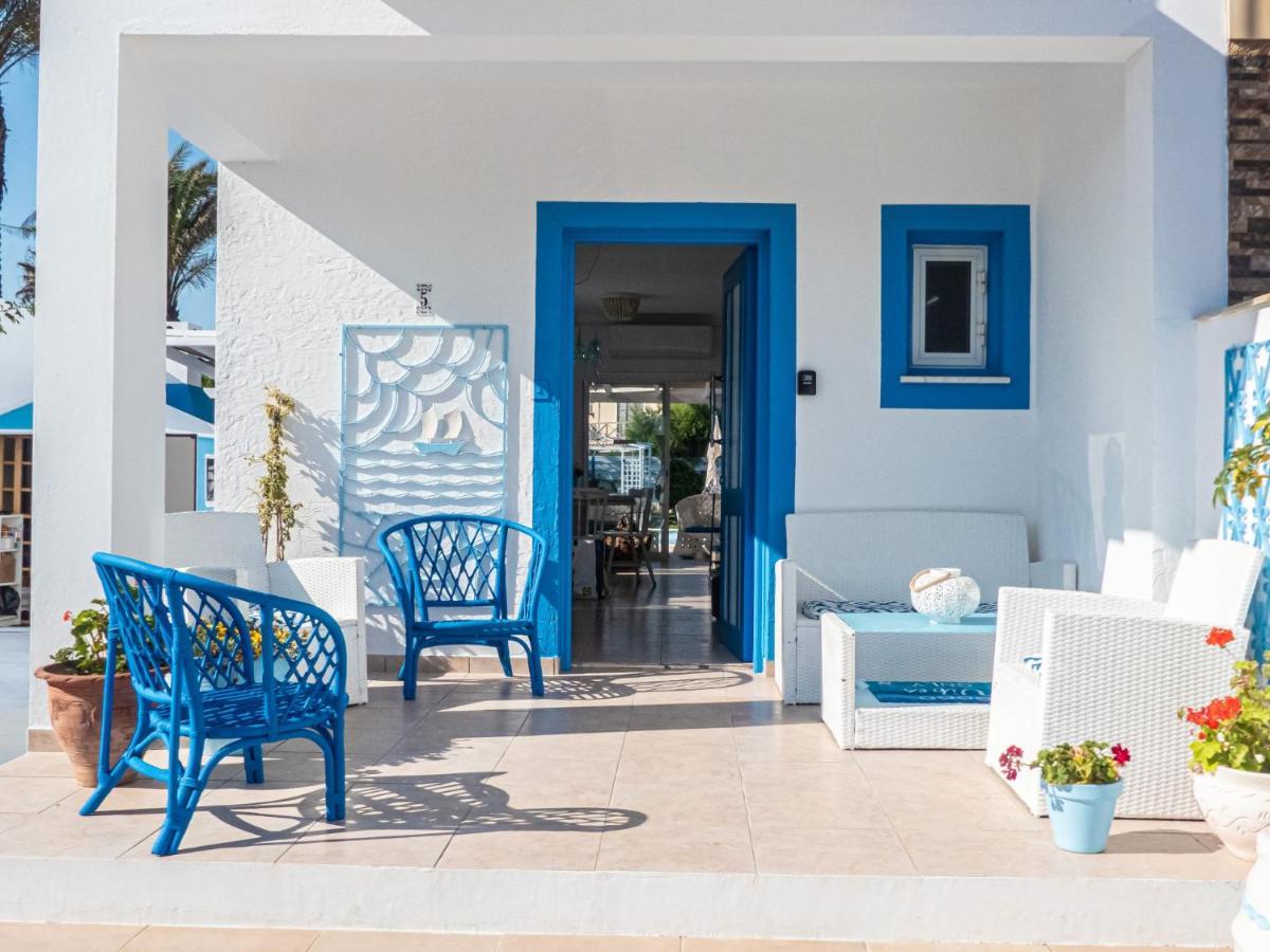 Greek Island Style 2 Bedroom Villa With Pool Next To The Sea Larnaca Ngoại thất bức ảnh