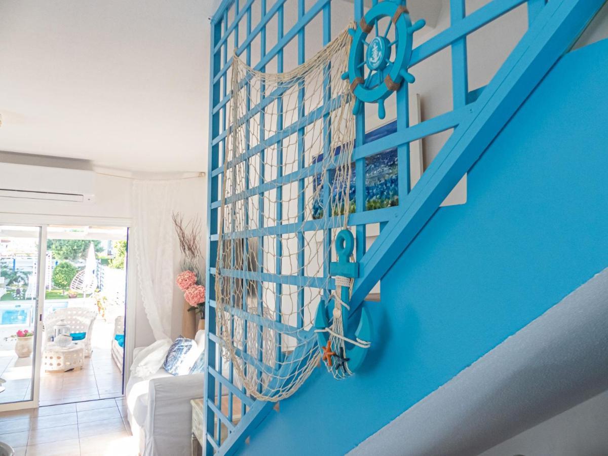 Greek Island Style 2 Bedroom Villa With Pool Next To The Sea Larnaca Ngoại thất bức ảnh