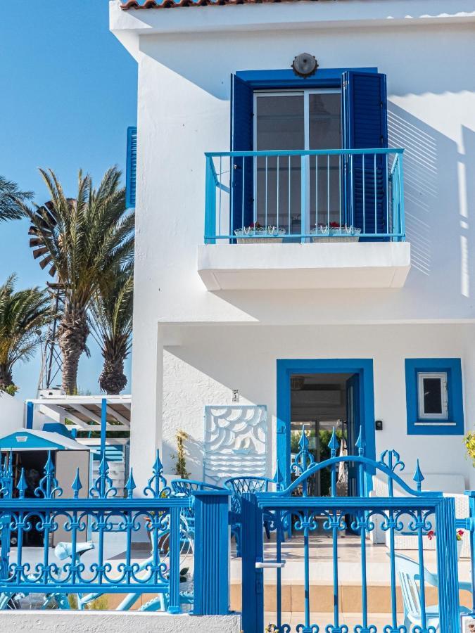 Greek Island Style 2 Bedroom Villa With Pool Next To The Sea Larnaca Ngoại thất bức ảnh