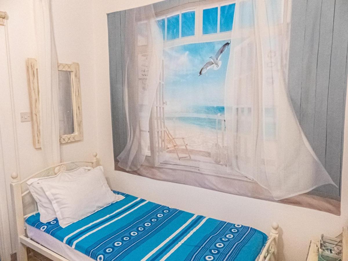 Greek Island Style 2 Bedroom Villa With Pool Next To The Sea Larnaca Ngoại thất bức ảnh