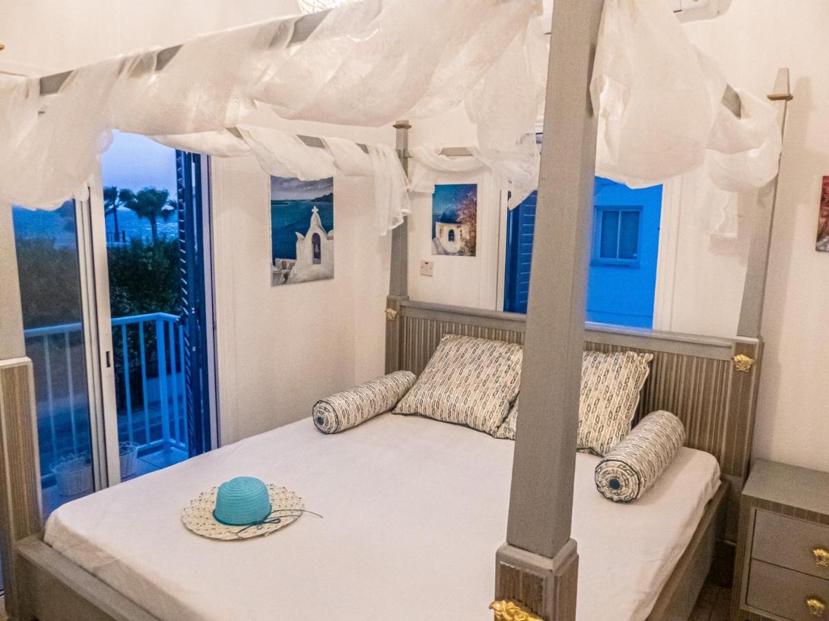 Greek Island Style 2 Bedroom Villa With Pool Next To The Sea Larnaca Ngoại thất bức ảnh
