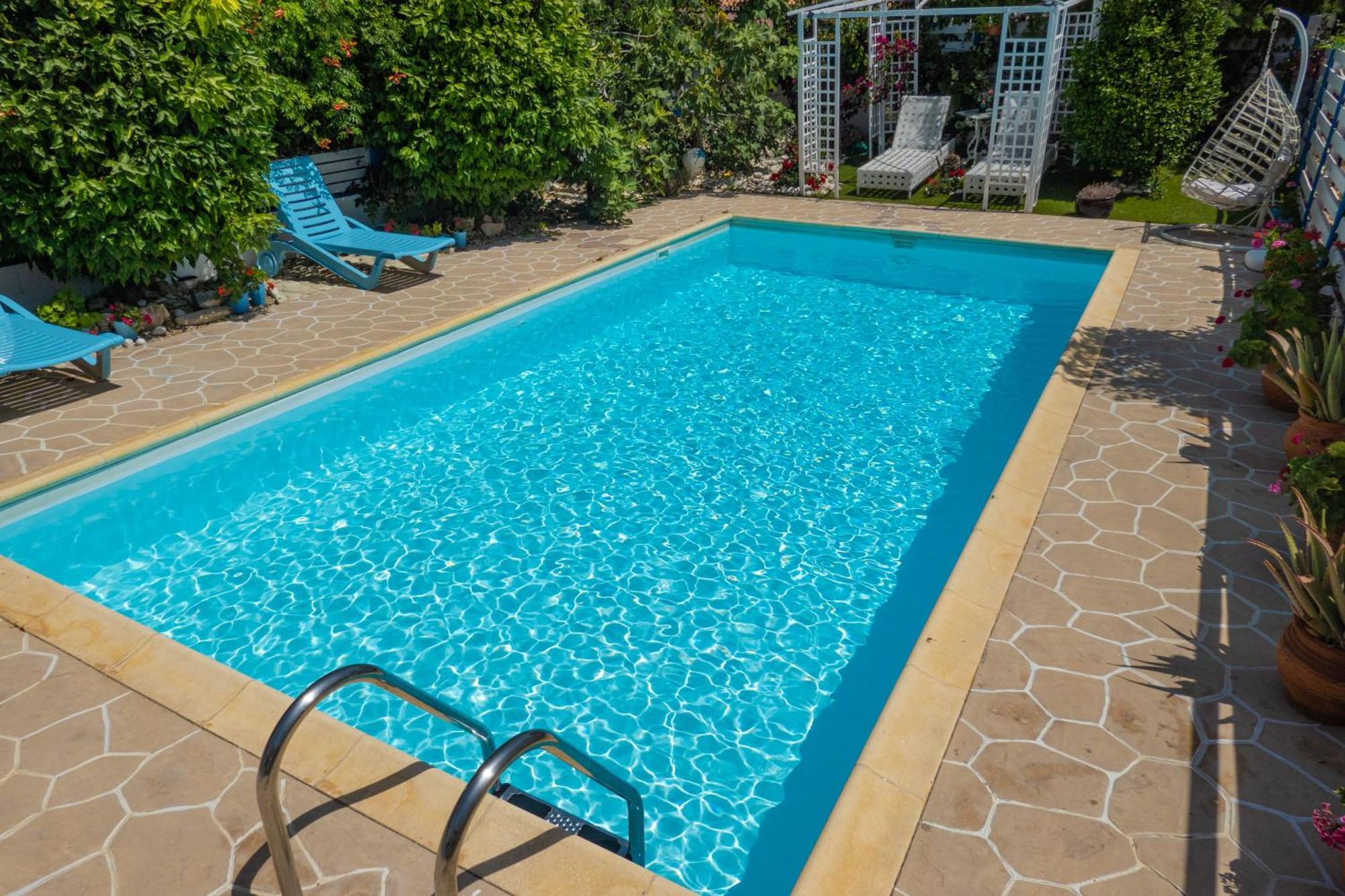 Greek Island Style 2 Bedroom Villa With Pool Next To The Sea Larnaca Ngoại thất bức ảnh